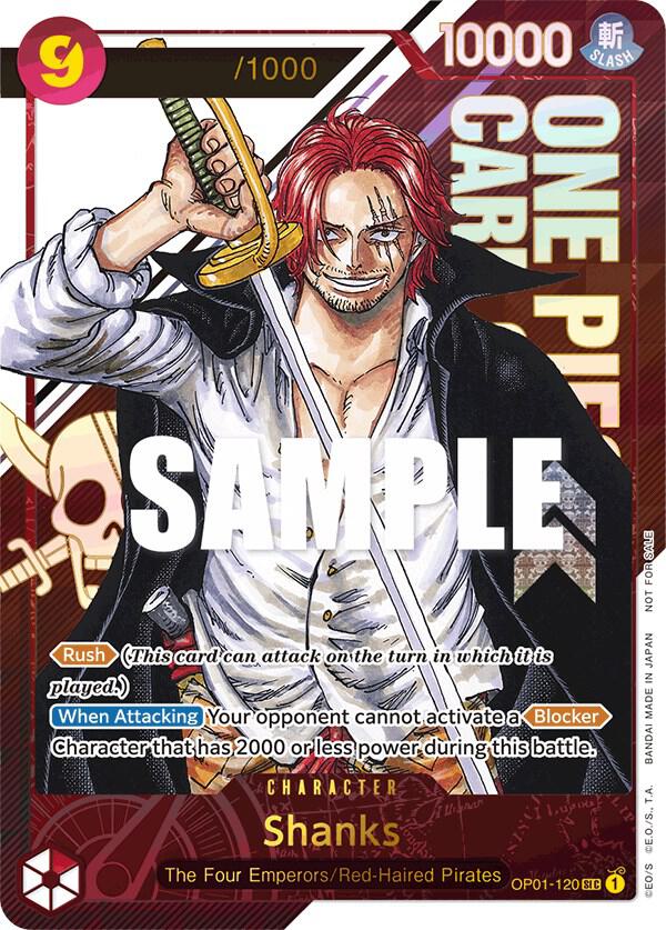 Shanks (Championship 2023) [Serial Number] OP01-120 One Piece card