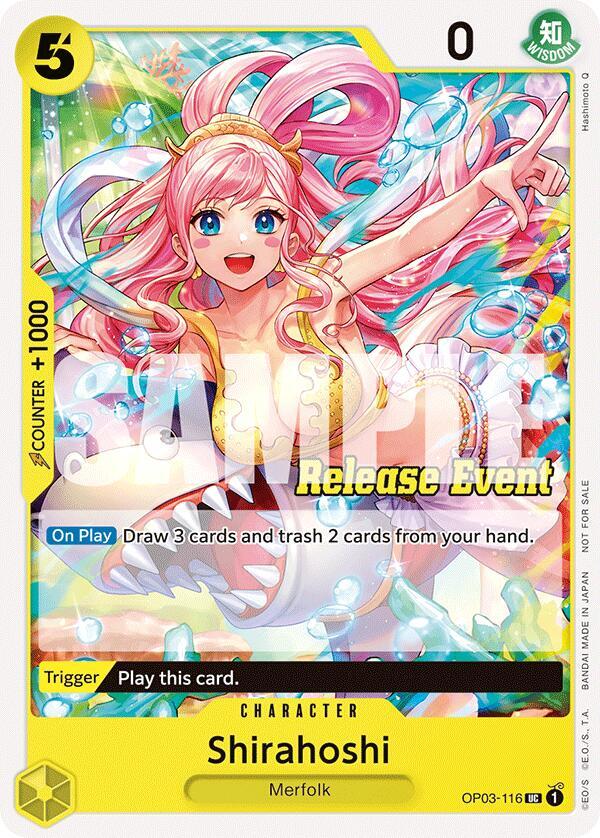 Shirahoshi (ST15 - ST20 Release Event Pack) OP03-116 One Piece card