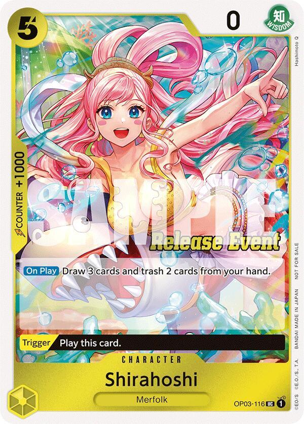 Shirahoshi (ST15 - ST20 Release Event Winner Pack) OP03-116 One Piece card