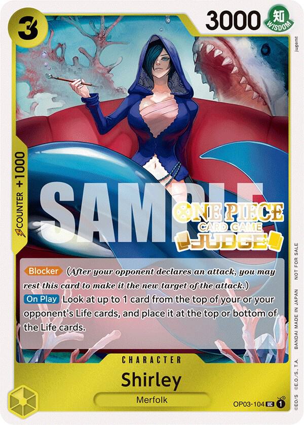 Shirley (Judge Pack Vol. 3) OP03-104 One Piece card