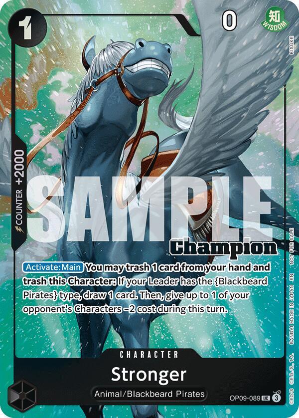 Stronger (CS 25-26 Winner Card Set 2) OP09-089 One Piece card