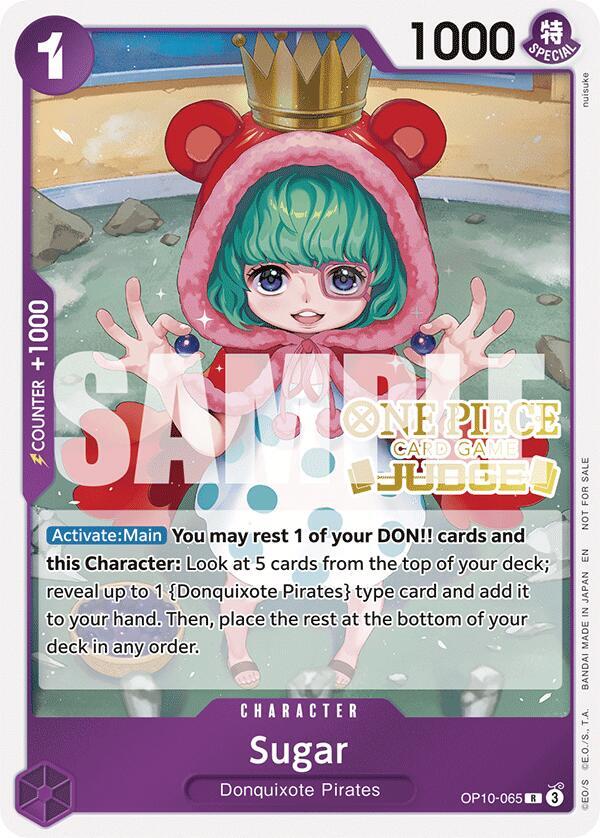 Sugar (Judge Pack Vol. 6) OP10-065 One Piece card