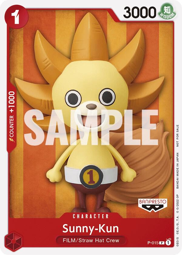 Sunny-Kun (One Piece Film Red) P-015 One Piece card