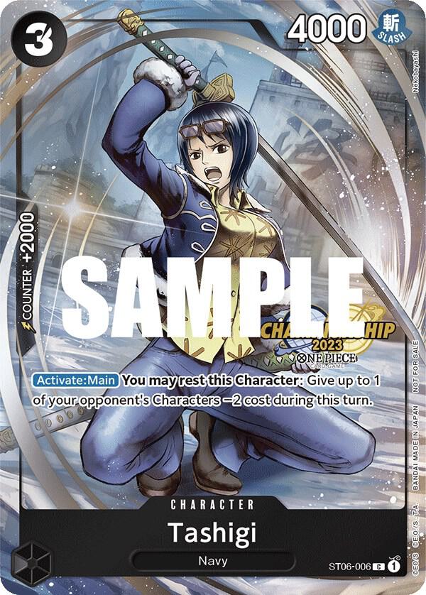 Tashigi (CS 2023 Celebration Pack) ST06-006 One Piece card