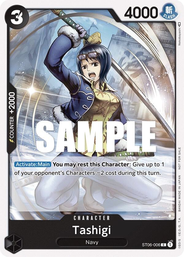 Tashigi (Tournament Pack Vol. 4) ST06-006 One Piece card