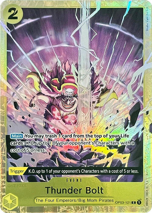 Thunder Bolt (Premium Card Collection -Best Selection Vol. 1-) OP03-121 One Piece card