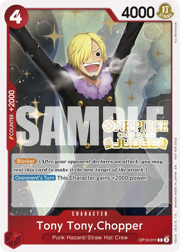Tony Tony.Chopper (Judge Pack Vol. 6) OP10-011 One Piece card