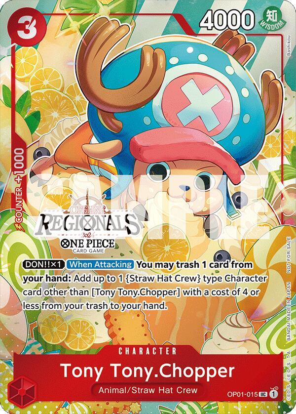 Tony Tony.Chopper (Offline Regional 2024 Vol. 3) OP01-015 One Piece card