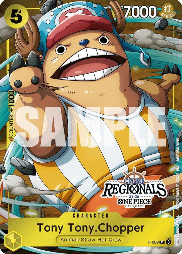 Tony Tony.Chopper (Online Regional Participation Pack 2025 Vol.2) P-089 One Piece card