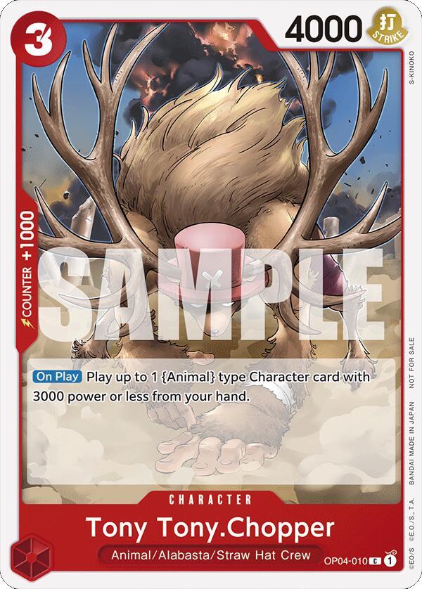 Tony Tony.Chopper (Tournament Pack 2024 Oct.-Dec.) OP04-010 One Piece card