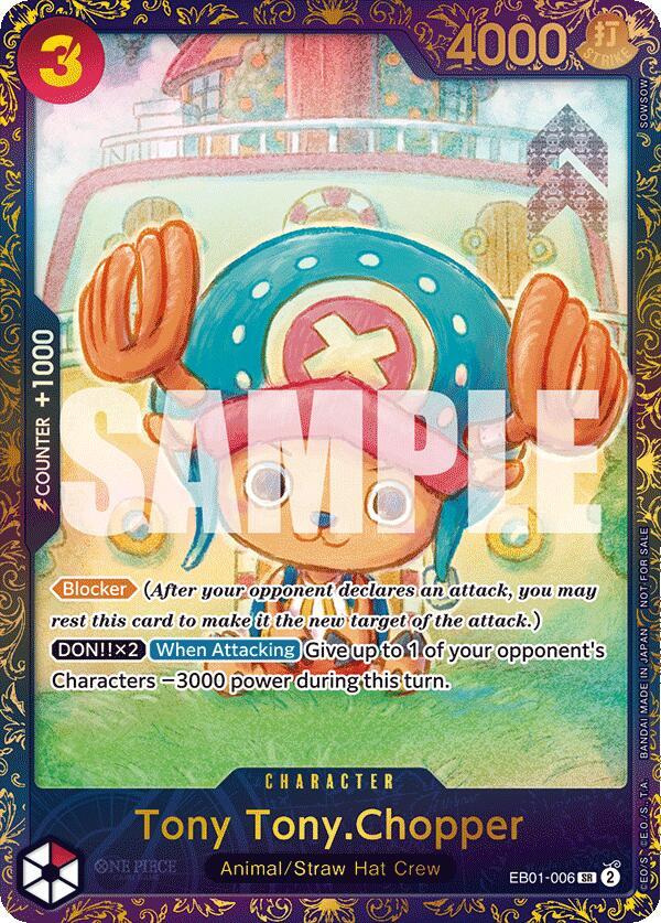 Tony Tony.Chopper (Treasure Cup 2024) EB01-006 One Piece card