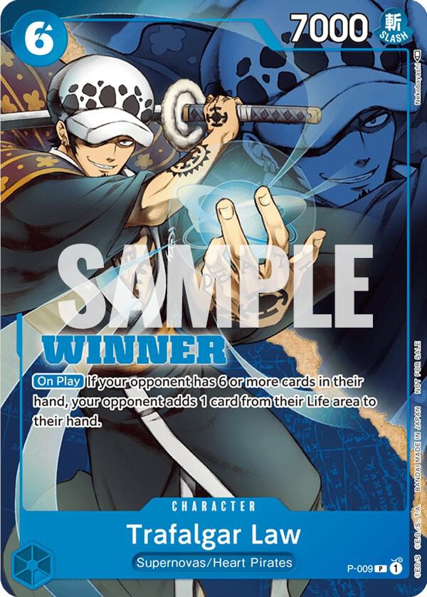 Trafalgar Law - P-009 (Winner Pack Vol. 1) P-009 One Piece card