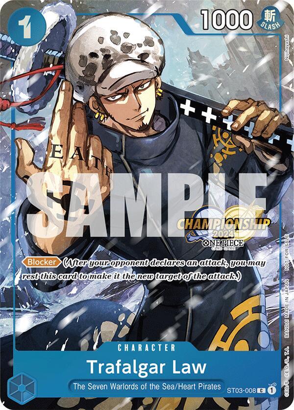 Trafalgar Law - ST03-008 (CS 2024 Event Pack) ST03-008 One Piece card