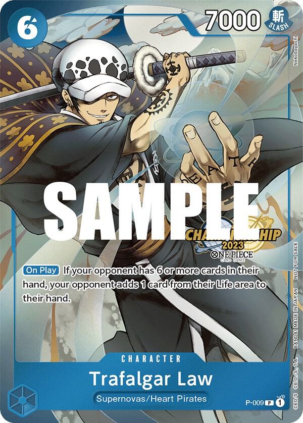 Trafalgar Law (CS 2023 Celebration Pack) P-009 One Piece card