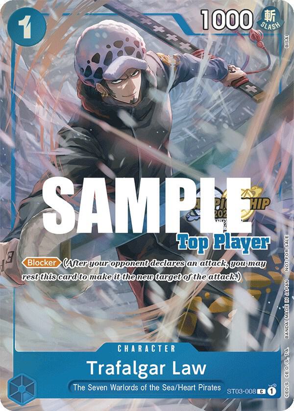 Trafalgar Law (CS 2023 Top Players Pack) ST03-008 One Piece card