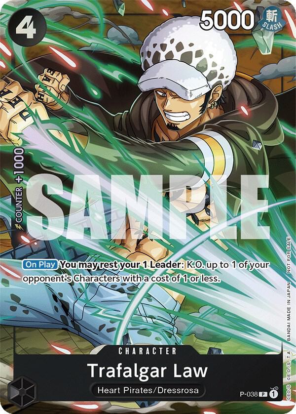 Trafalgar Law (Event Pack Vol. 4) P-038 One Piece card