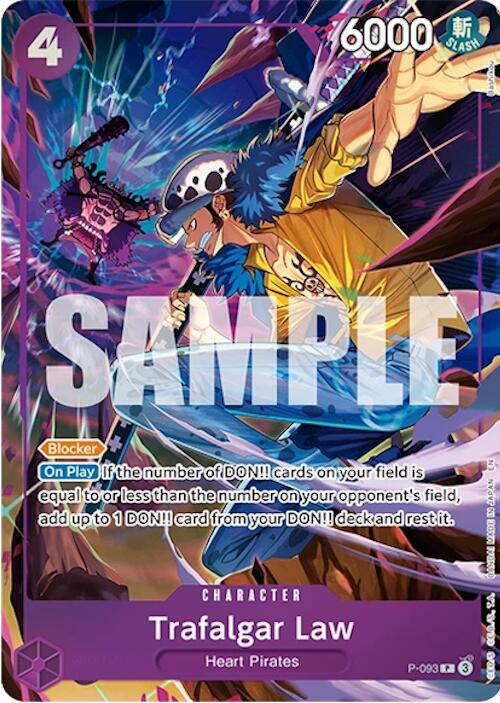 Trafalgar Law (Illustration Box Vol.6) P-093 One Piece card