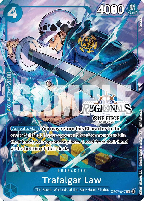 Trafalgar Law (Online Regional Participation Pack 2025 Vol.2) OP07-047 One Piece card