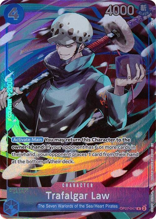Trafalgar Law (Seven Warlords of the Sea Binder Set) OP07-047 One Piece card
