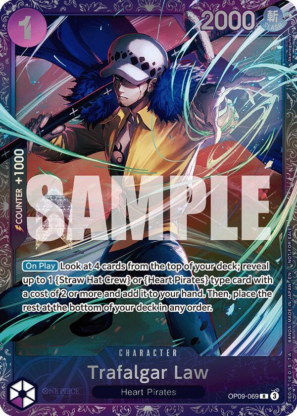 Trafalgar Law (Treasure Cup 2025) OP09-069 One Piece card
