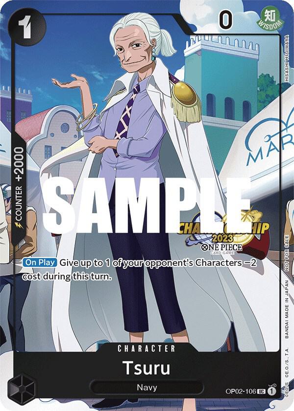 Tsuru (CS 2023 Event Pack) OP02-106 One Piece card