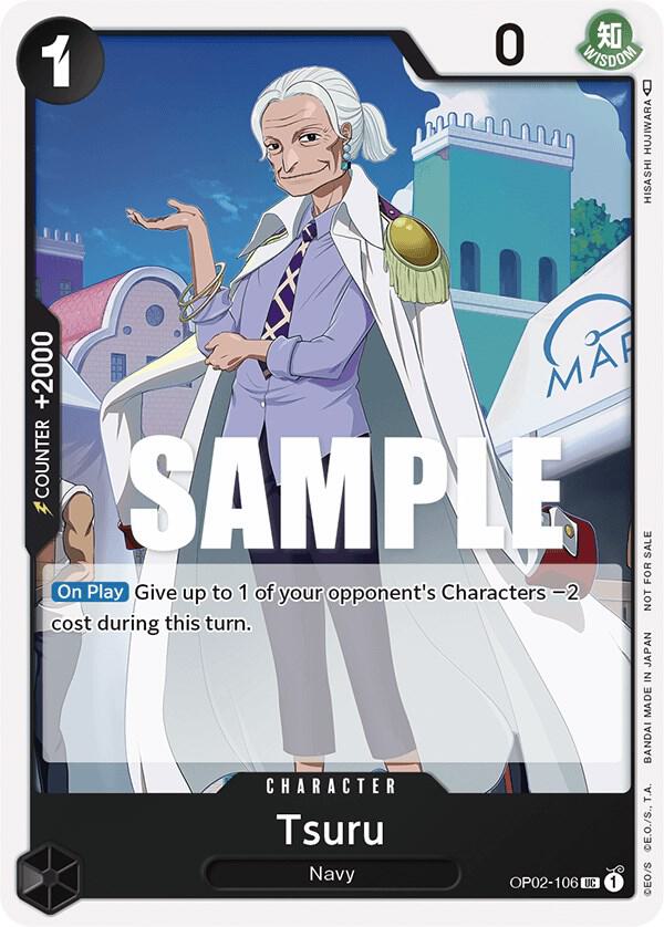 Tsuru (Event Pack Vol. 2) OP02-106 One Piece card