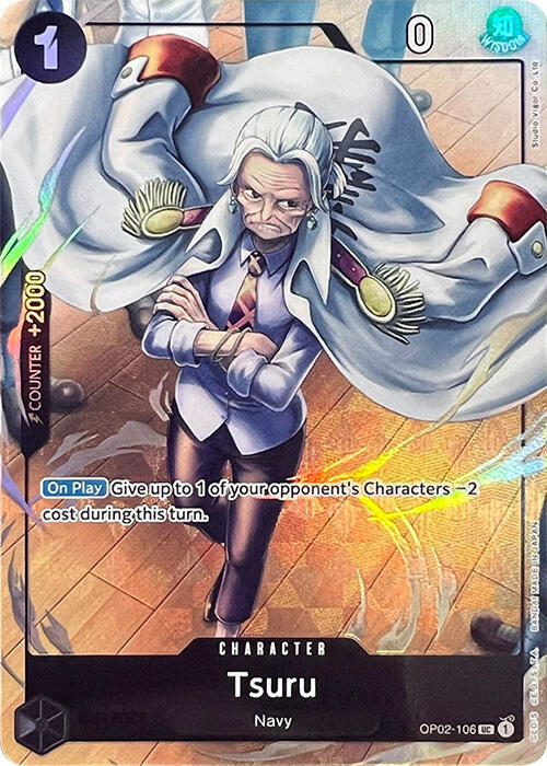Tsuru (Premium Card Collection -Best Selection Vol. 1-) OP02-106 One Piece card