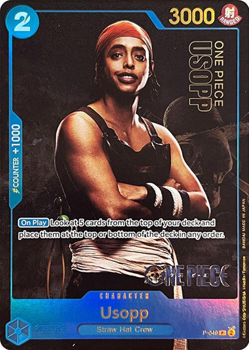 Usopp (Premium Card Collection -Live Action Edition-) P-049 One Piece card