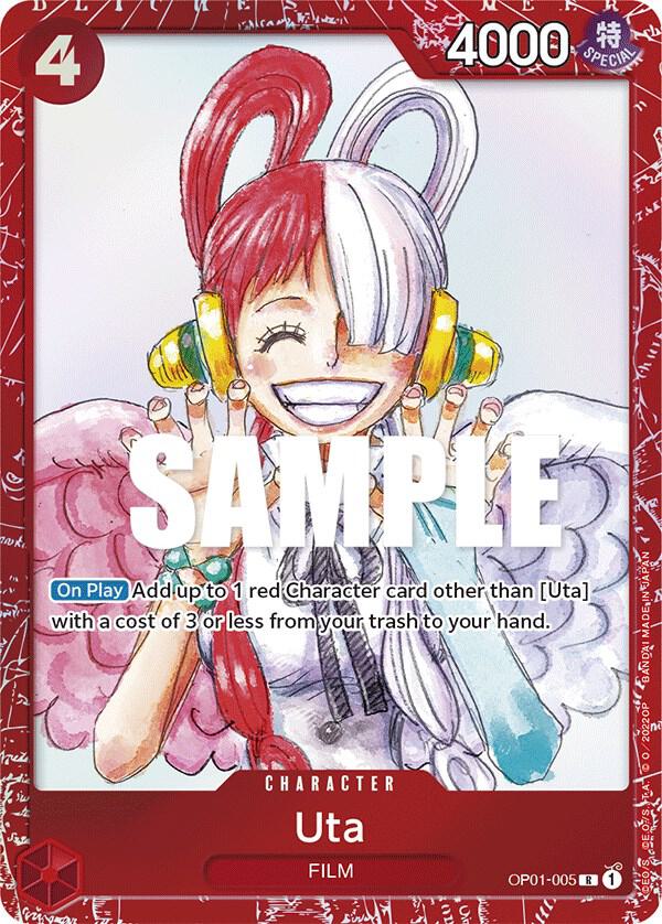 Uta (Premium Card Collection -ONE PIECE FILM RED Edition-) OP01-005 One Piece card