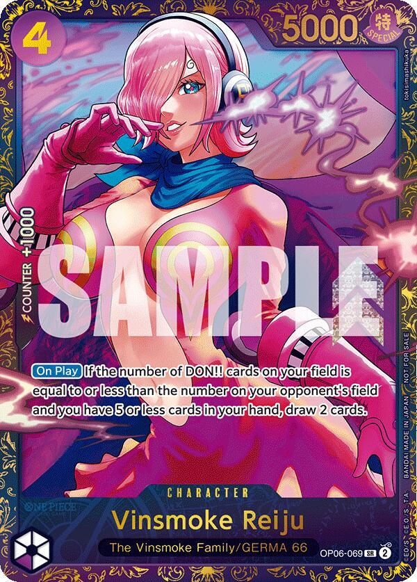 Vinsmoke Reiju (Treasure Cup 2024) OP06-069 One Piece card