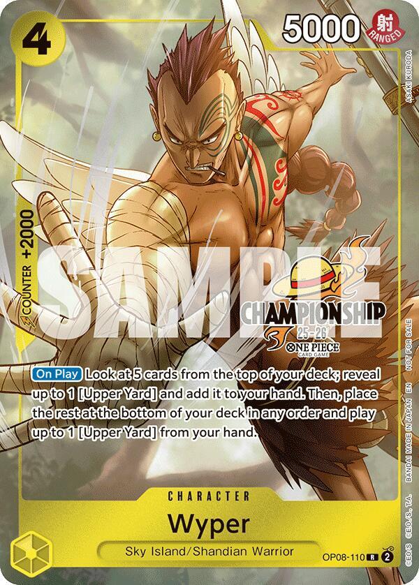 Wyper (CS 25-26 Celebration Pack) OP08-110 One Piece card