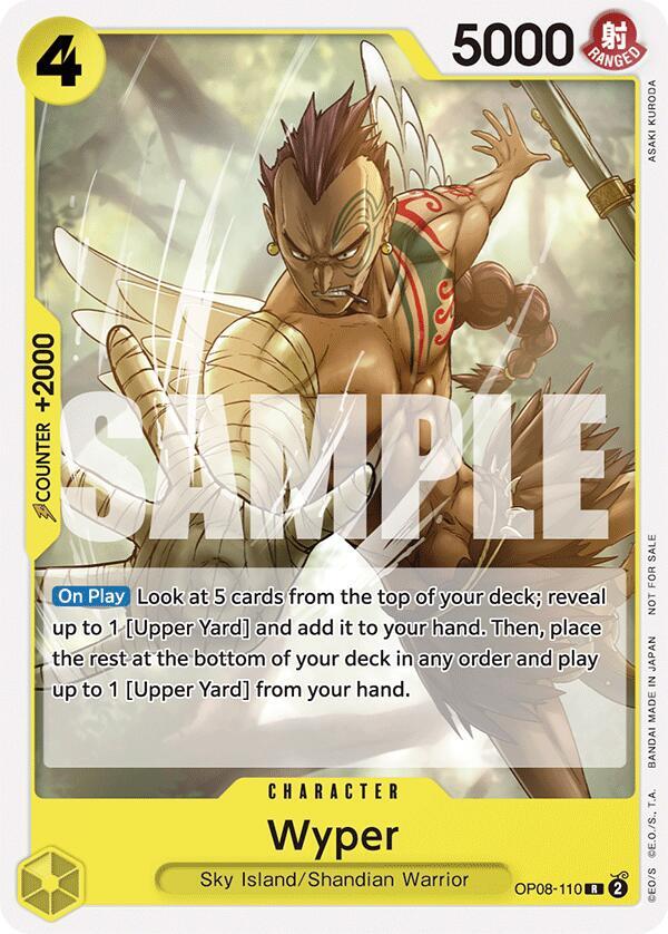 Wyper (Tournament Pack 2025 Vol. 2) OP08-110 One Piece card