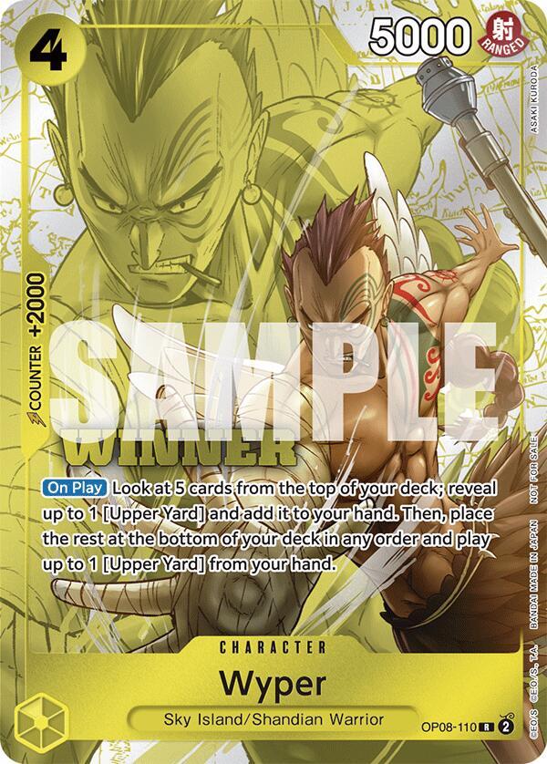 Wyper (Winner Pack 2025 Vol. 2) OP08-110 One Piece card
