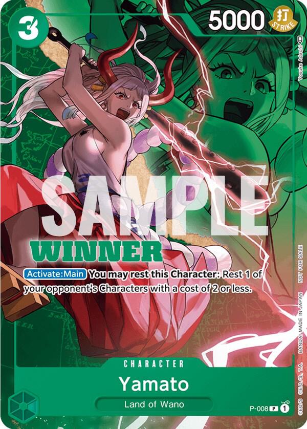 Yamato - P-008 (Winner Pack Vol. 1) P-008 One Piece card