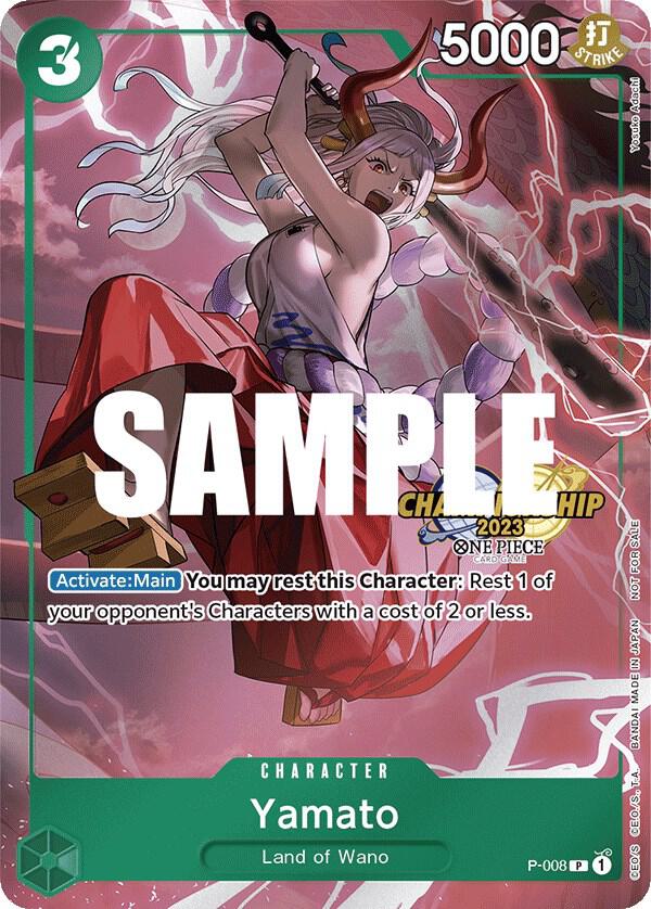 Yamato (CS 2023 Celebration Pack) P-008 One Piece card