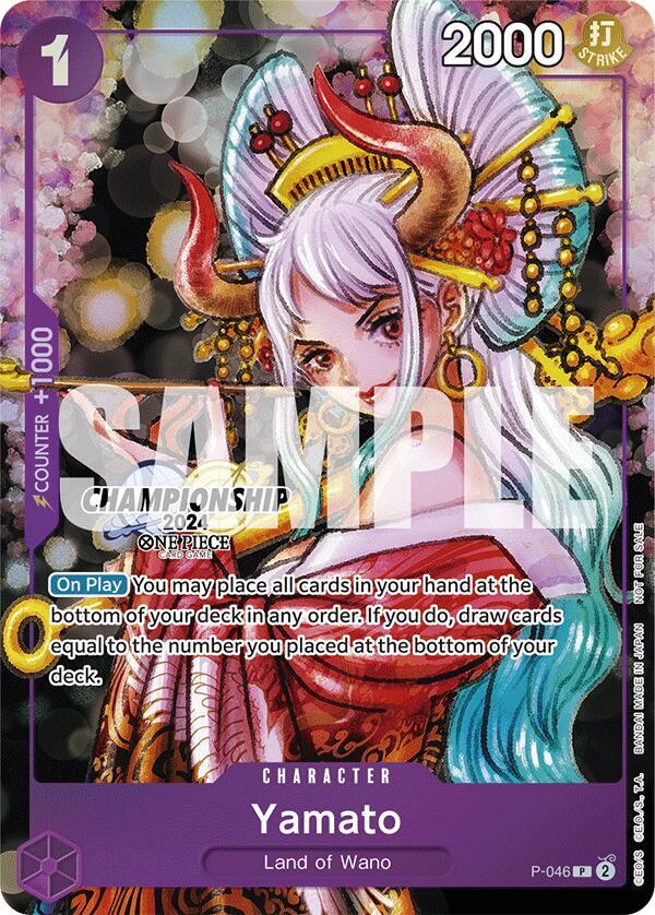 Yamato (CS 2024 Event Pack Finalist) P-046 One Piece card