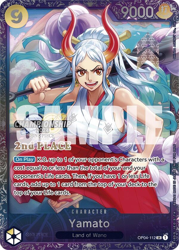 Yamato (Championship 2024 Finals 2nd Place) OP04-112 One Piece card