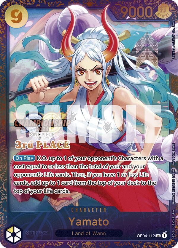 Yamato (Championship 2024 Finals 3rd Place) OP04-112 One Piece card