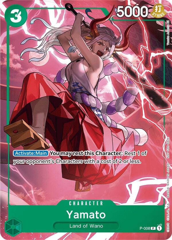 Yamato (Tournament Pack Vol. 1) P-008 One Piece card