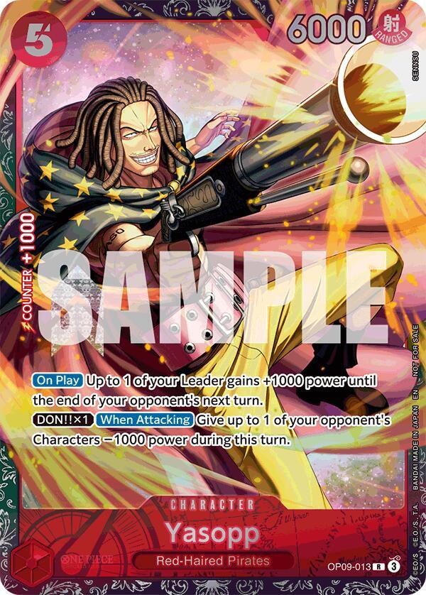Yasopp (Championship 25-26 Offline Regionals Season 2) OP09-013 One Piece card