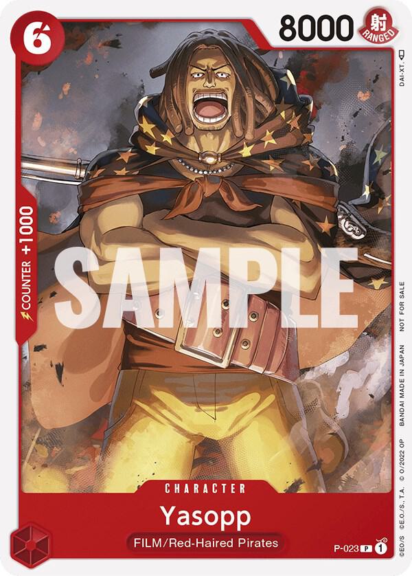 Yasopp (One Piece Film Red) P-023 One Piece card