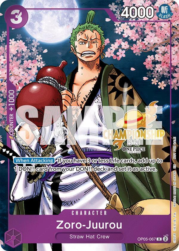 Zoro-Juurou (CS 25-26 Event Pack) OP05-067 One Piece card